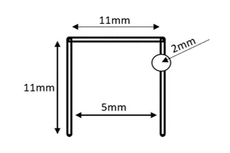 Clipsuri, capse pentru capsator mezeluri, cârnati, salam - 11 mm, 15000 buc