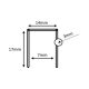Clipsuri, capse pentru capsator mezeluri, cârnati, salam - 17 mm, 6500 buc