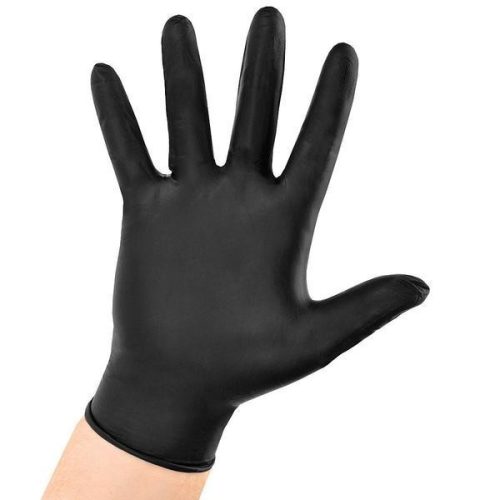 Mănuși de protecție Nitril culoare negru